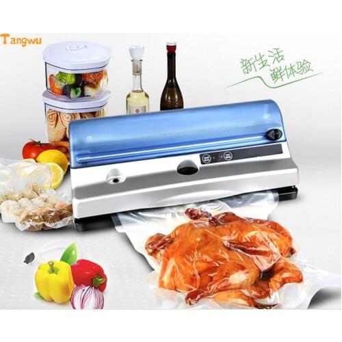 Free shipping Full automatic dry wet food vacuum machine for small household sealing Vacuum Food Sealers NEW