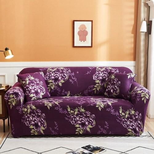 Elastic Sofa Covers for Living Room Sectional Chair Couch Cover Stretch Sofa Slipcovers Home Decor 1/2/3/4-seater Funda Sofa