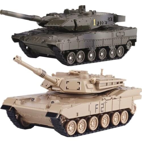 Toy Vehicle Military Tank Model with light and sound, Pull back 15CM Alloy tank model toys