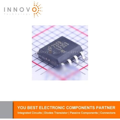 INNOVO 10pcs/lot LF353MX/NOPB LF356M/NOPB TL082ACDR LF412CDR TL072SG-13 TL061CDR SOP-8 New original