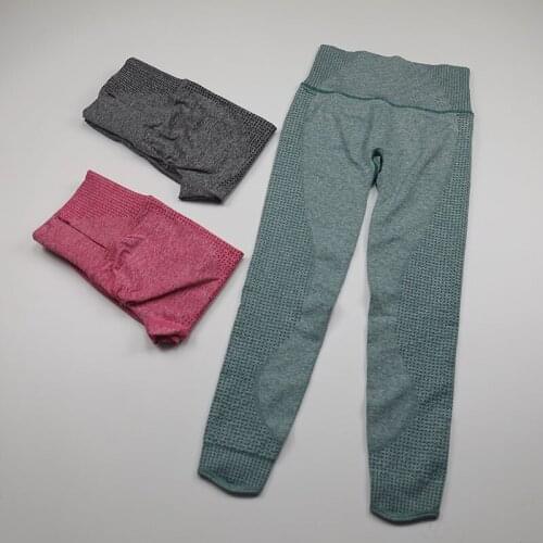 High Waisted Vital Rise Seamless Leggings Sport Women Fitness Workout Yoga Pants Scrunch Bum Tights With Waistband Zip Pocket