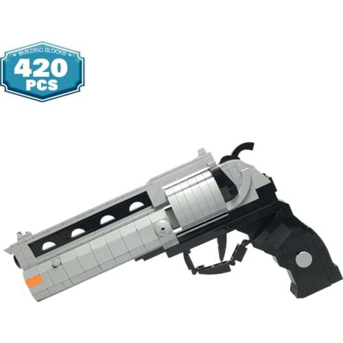 MOC Mark Handgun City Military Police Pistol Guns Building Blocks Weapons Model Technical Mark Handgun Toys For Kids Boys Gifts