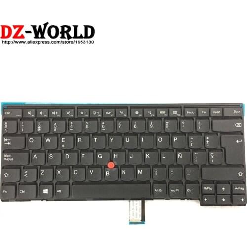 New Original ES SPA Keyboard Teclado for Thinkpad T440 T440S T431S T440P T450 T450S L440 L450 L460 Non Bakclit 04Y0872 04Y0834