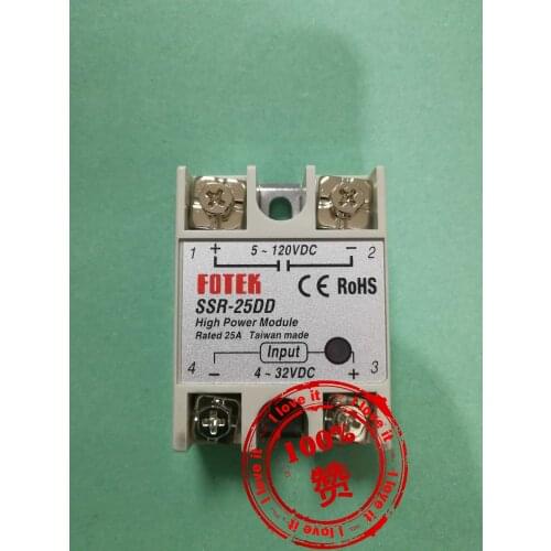 New Single Phase Solid State Relay SSR-25DD Normal Electromechanical