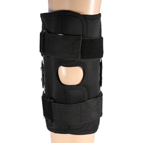 Original twin hinged knee support braces breathable open cap patella brace protection for arthritis injury sports foot care tool