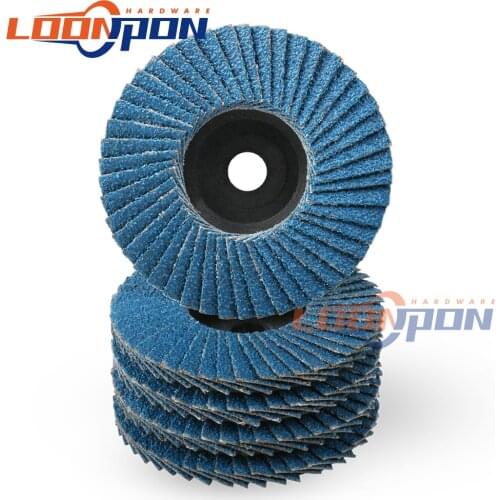 75mm Flap Discs Sanding Discs 80Grit Grinding Wheels Blades for Angle Grinder 3Inch 10Pcs