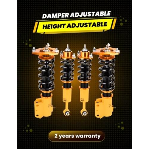 Adjustable Coilover Suspension Shocks For Mitsubishi Lancer/Mirage FWD 2002-2006