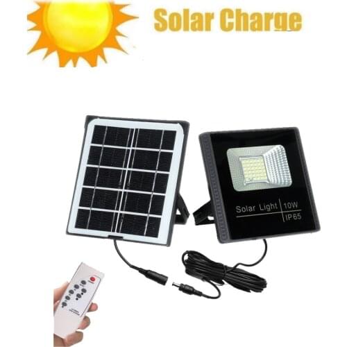 Solar Lamp Garden Lights Bright smart on at night Remote Control Gardern Decoration Outdoor Wall Waterproof seperable panel indo