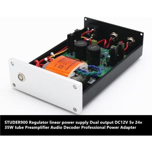 Studer900 Regulator Linear Power Supply Dual Output Dc12v 5v 24v 35w Tube Preamplifier Audio Decoder Professional Power Adapter