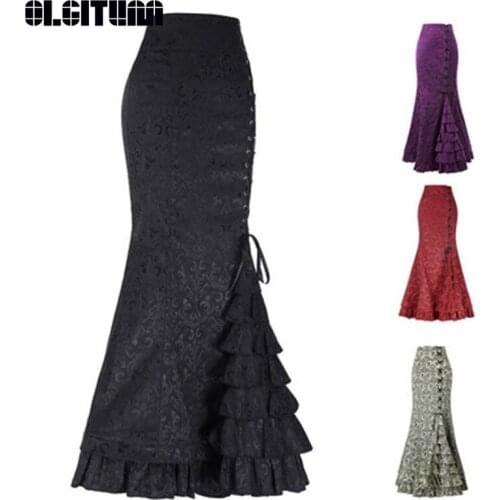 New Skirt 2020 Bohemia Foral Print Vintage Floral Long Skirts Women Beach Summer Elegant Maxi Skirt Boho High Waist SK406