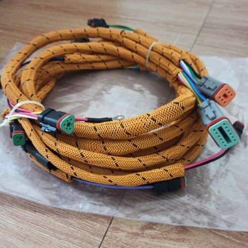 E330C Hydraulic Pump Wire Harness 197-4411 For CAT Excavator 330C Pump Wiring Harness