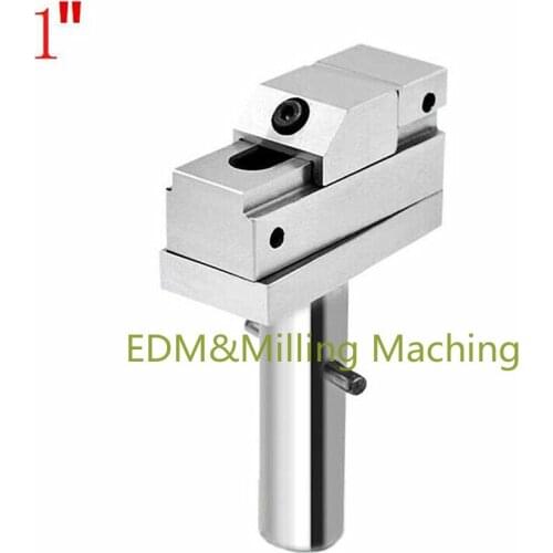 1PC High Quality Milling Machine Spark Machine 1" 25mm Fixture Vise Plier SUS440 Material 20mm Rod CNC Part Bridgeport DURABLE