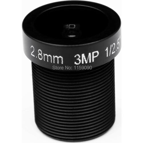 100 X New 2.8mm Wide Angle IR Board 1/2.5" HD 3mp LENS For CCTV IP Camera