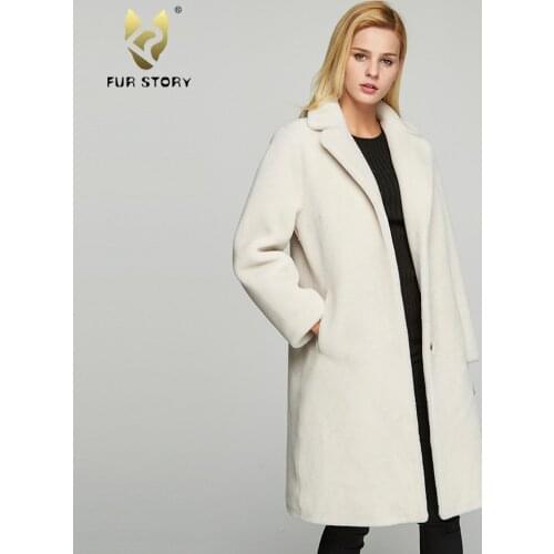 FUR STORY Low-heeled Shoes