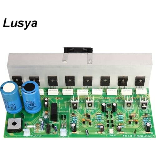 HIFI Audio Power Amplifier Board Positive Tube 1943/5200 High Power 600W Single Channel Dual AC 24-32V Subwoofer DIY T0817