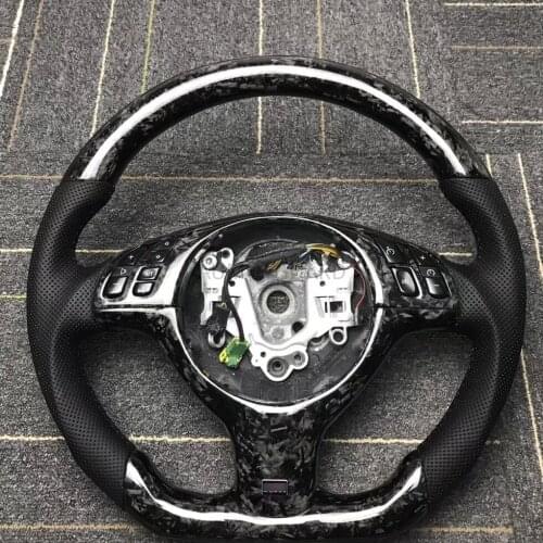Customized Forged Carbon Fiber Steering Wheel For BMW E46