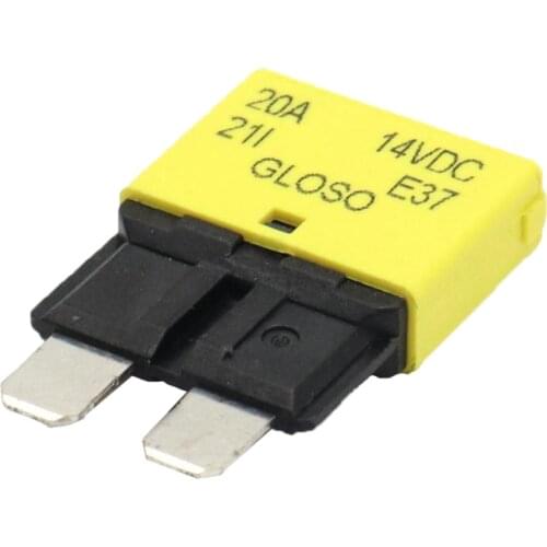 Blade Fuse Circuit Breaker Automatic Reset Marine (Low Profile) 24V 20A