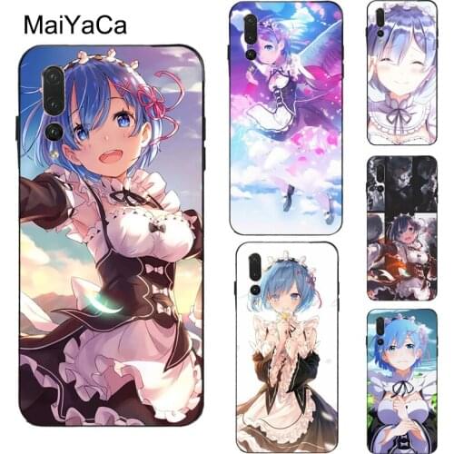 MaiYaCa Anime Re Zero Rem TPU Case For Huawei P20 P30 Pro P40 P10 Lite P Smart 2019 Z Mate 10 Lite Mate 20 30 Pro