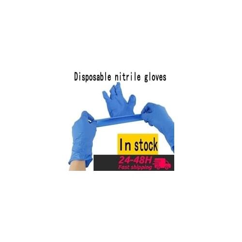 Brand Guantes Nitrilo Desechables 100 Dispossable Gloves Household Used Repeatedly Non-allergenic Cleaning Gloves Cleaning Tools