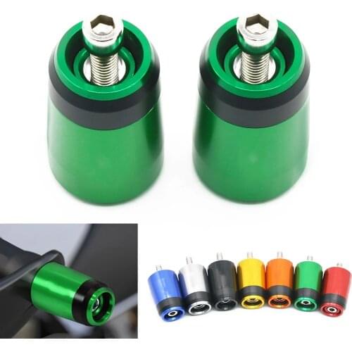 7/8'' Handlebar Grips Handle Bar Grip Ends Cover Cap Plugs For KAWASAKI Z250 Z300 Z400 Z650 Z750 Z800 Z900 Z900RS Z1000 Z1000SX