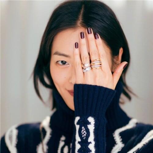 The same kind of super models enchanting purple pure color false nails 24pcs short size lady full nail tips cute fake nails