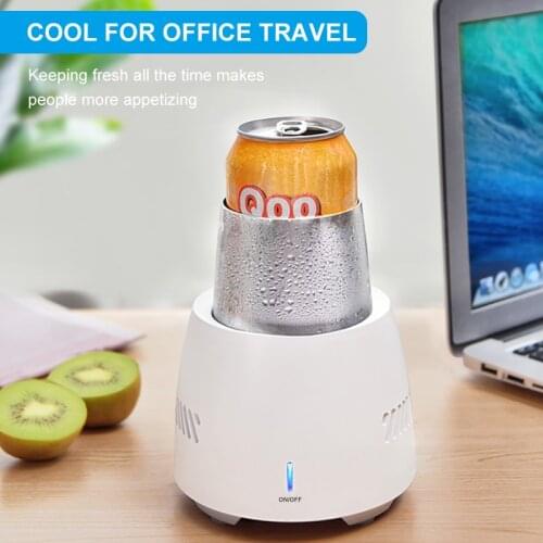 Smart Touch Fast Cooling Cup Portable USB Quick Freezing Cooler Electronic Extremely Fast Cooling Cold Drink Machine for Home