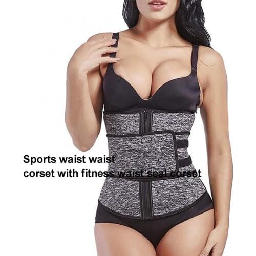 Women Waist Trainer Corset Abdomen Slimming Body Shaper Sport Girdle Belt Exercise Workout Aid Gym Home Sports Daily Accessory