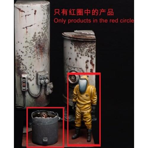 1/35 Assembly Resin Figure Kit Biochemical worker