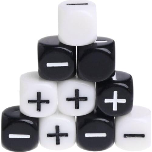 10pcs 15mm Multicolor Acrylic Cube Dice Beads Six Sides Portable Table Games Toy U2JB