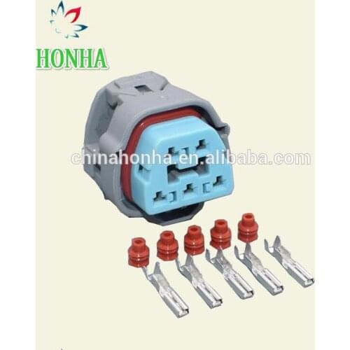 10 pcs 5 Pin Oil/Fuel Pump Automotive Plug Female Gasoline DJ7051-2.2-21