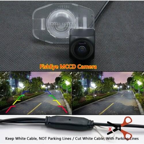 Fisheye 1080P MCCD HD Backup Reversing Rear View Camera For Toyota Corolla 2007 2008 2009 2010 2011 2012 2013 Car LCD Monitor