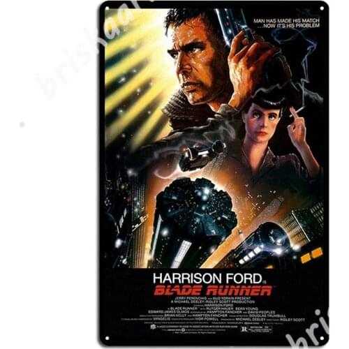 Blade Runner Metal Signs pub Home Printing Painting Décor Tin sign Posters