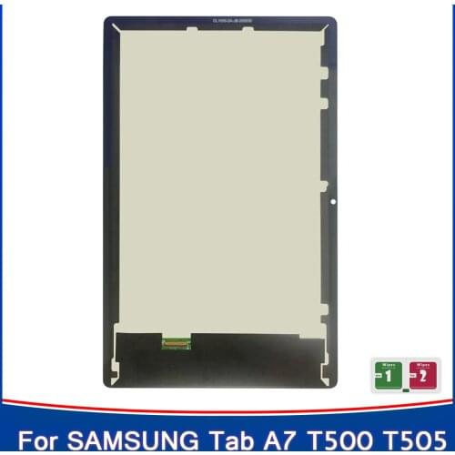 Original 10.4" LCD Display For Samsung Galaxy Tab A7 10.4 2020 SM-T500 T505 T500 LCD Touch Screen Digitizer Sensors Assembly