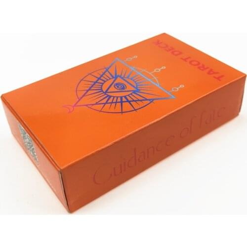 Easy tarot beginner guidance of fate Tarot familiars Cards Board Game Deck Spanish divination game