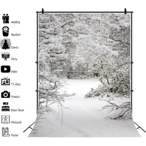 Christmas Winter Backdrop Forest Branches Tree Baby Scene Photographic Photography Background Photo Shoot Photophone Photozone
