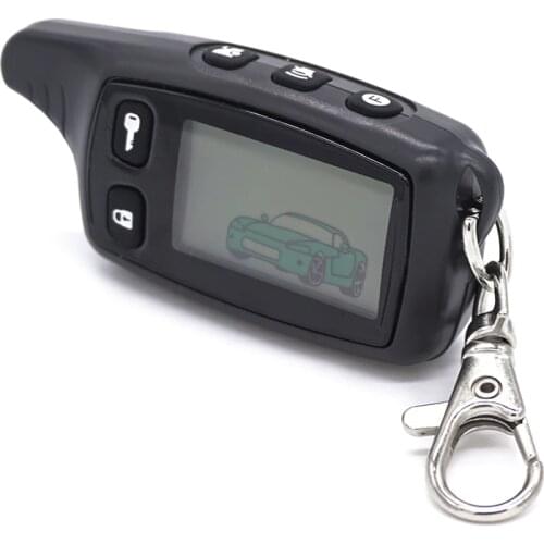 Tomahawk TW9010 Tomahawk 9010 Two way car alarm system Russian Tomahawk TW 9010 keychain