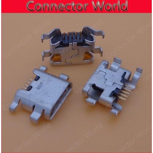 20pcs For ZTE Blade L2 S6 5.0 U807 N983 N807 U956 N5 N909 N798 N980 Micro mini USB connector socket charging port