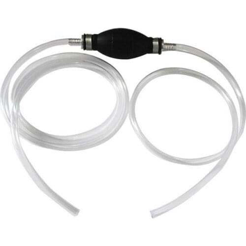 Car Suction Pipe Gasoline Manual Self Suction Hose Portable Motorcycle Fuel Tank Sucker Large Diversion Pipe