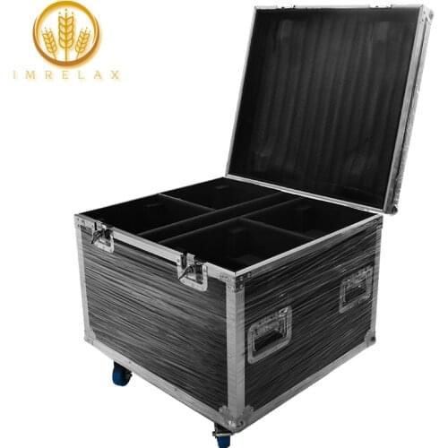 IMRELAX 4in1 Flight Case Package for Moving Head Light Road Case Suitable for IM-MH0425