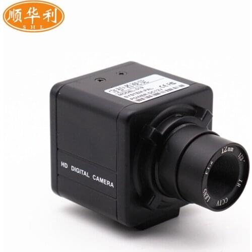 HD Camera CCD1200 Line Color Camera Microscope BNC Industrial Vision Camera Inspection Lens