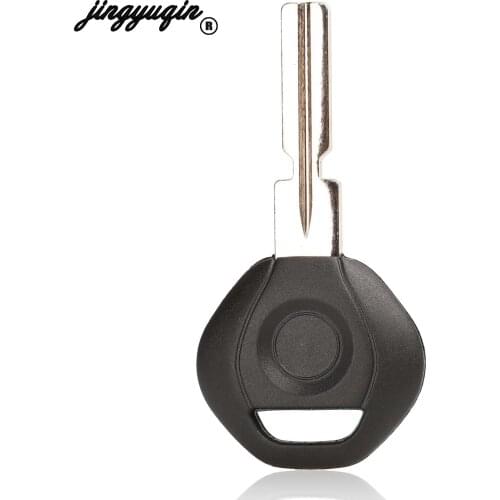 Jingyuqin Uncut Transponder Ignition blank Key Shell case fob HU58 Blade for BMW 3 5 6 series X3 X5 Z4 Z8 for E36 E34 E38 E39
