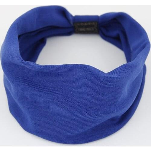 Fashion Women Wide Hairband Headband Bandanas Headwear Sports Elastic Hair Band Accessories