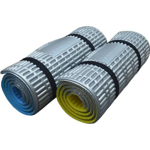 Single aluminum foil covered washboard moisture-proof mat tent sleeping mat camping mat yoga mat lunch break mat