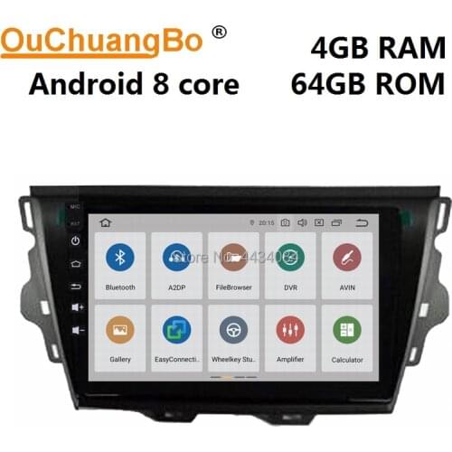 Ouchuangbo car gps radio audio player for Great wall voleex c30 2016 support 8 core DSP 4GB+64GB 1080P android 9.0 OS