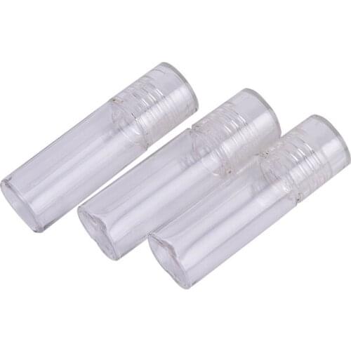 3ml Plastic Empty Cosmetic Sifter Loose Powder Jars Container Screw Lid Make up