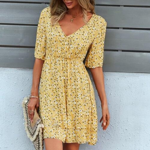 PYL Summer Dresses With Sleeves