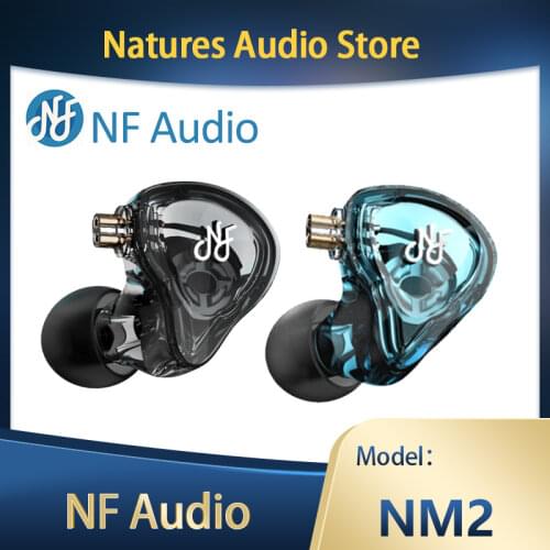 NF Audio NM2 monitor HIFI sports headphones dual cavity dynamic driver with 0.78mm 2Pin detachable cable