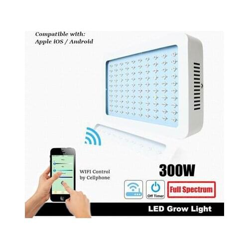 300W WIFI control mobile phone APP remote control timer switch LED plant growth light vegetable light