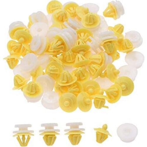 50Pcs 7703077250 for Renault Clio Megane ScenicTwingo Car Fastener Clips Interior Trim Panel Door Card Clips