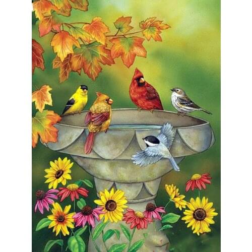 5D DIY Diamond Painting Full Square Animals Diamond Embroidery Bird Cross Stitch Rhinestone Pictures Needlework Crafts